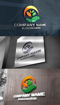 打造健康形象 綠色保健食品LOGO設計與商業服務模板指南